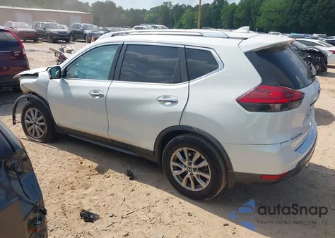 2017 Nissan Rogue Sv z USA, uszkodzony, nr VIN KNMAT2MT6HP583155